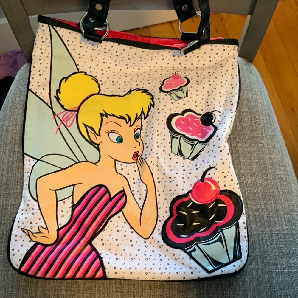 Disneyland Tinker bell canvas bag - Tote bag style